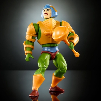 Masters of the Universe Actionfigur Man-At-Arms Cartoon Seitenansicht